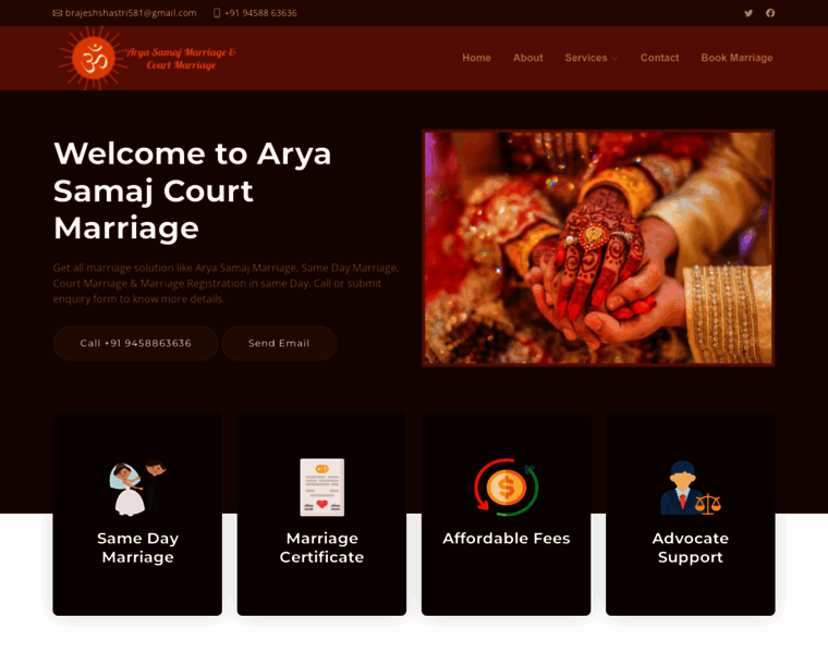 Aryasamajcourtmarriage.net thumbnail