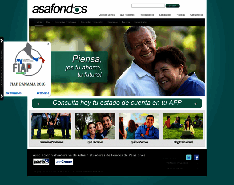Asafondos.org.sv thumbnail