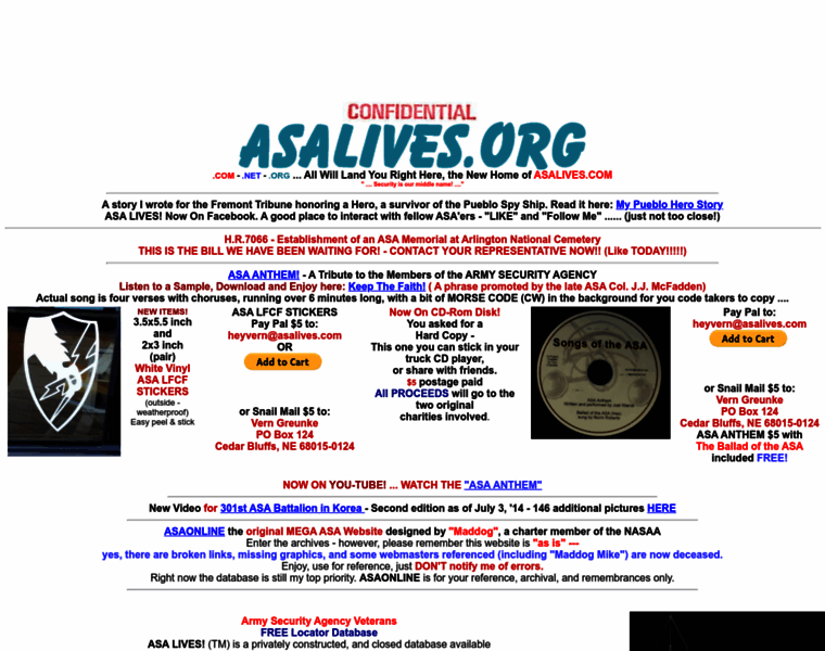 Asalives.org thumbnail
