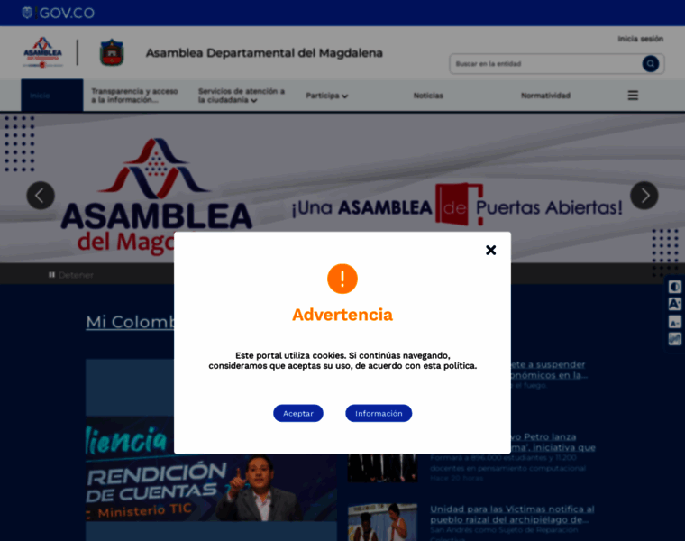 Asamblea-magdalena.gov.co thumbnail