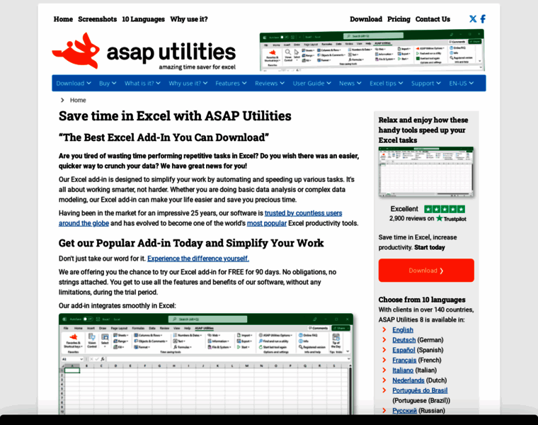 Asap-utilities.com thumbnail