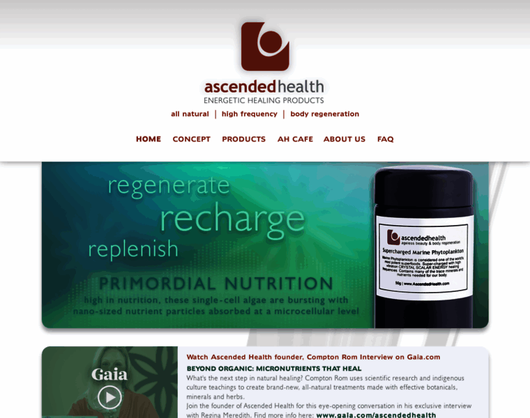 Ascendedhealth.com thumbnail