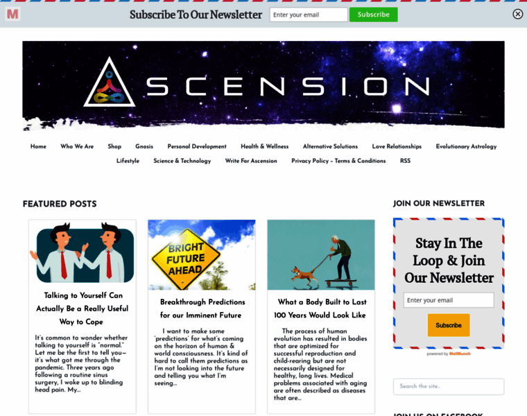 Ascensionlifestyle.org thumbnail