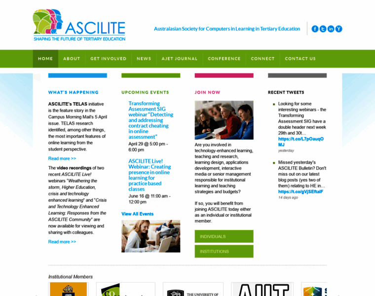 Ascilite.org.au thumbnail