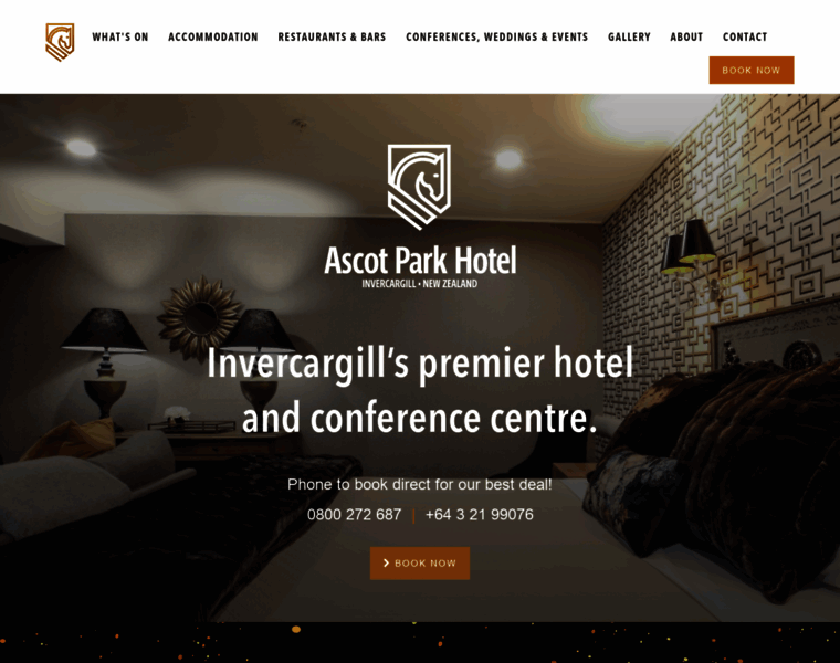 Ascotparkhotel.co.nz thumbnail