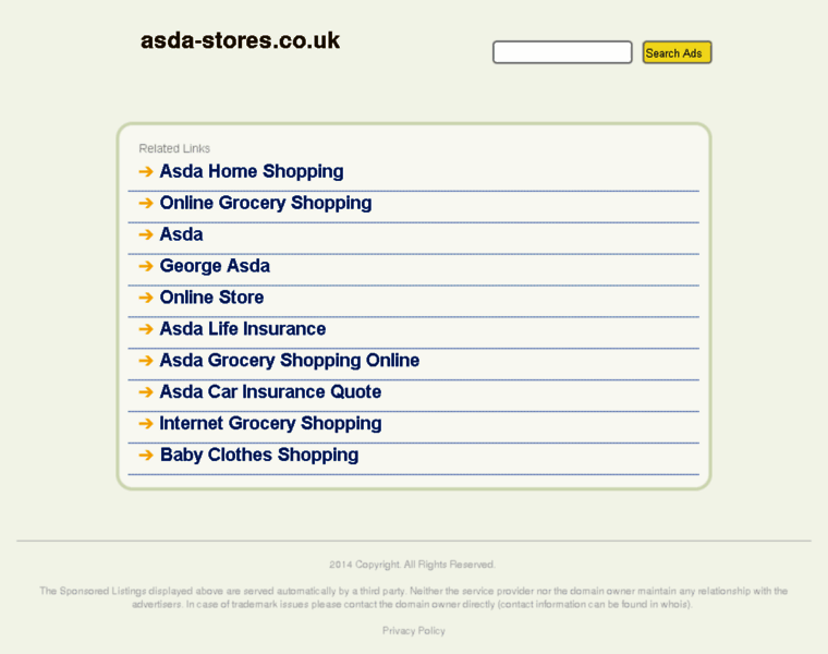 Asda-stores.co.uk thumbnail