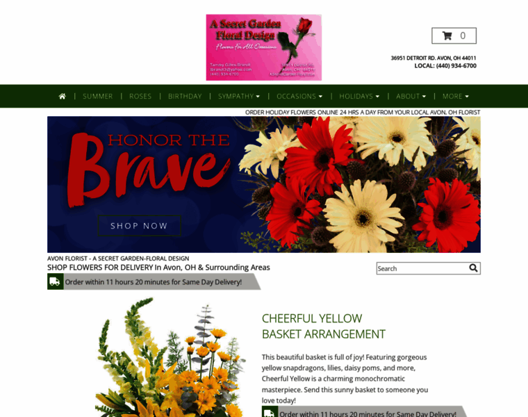 Asecretgarden-floral.com thumbnail