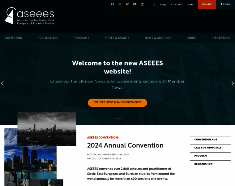 Aseees.org thumbnail