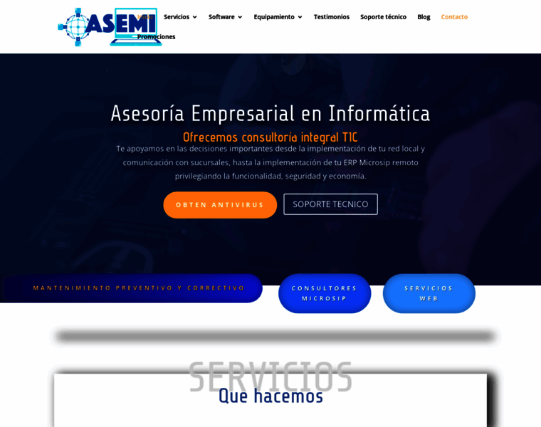 Asemi.com.mx thumbnail