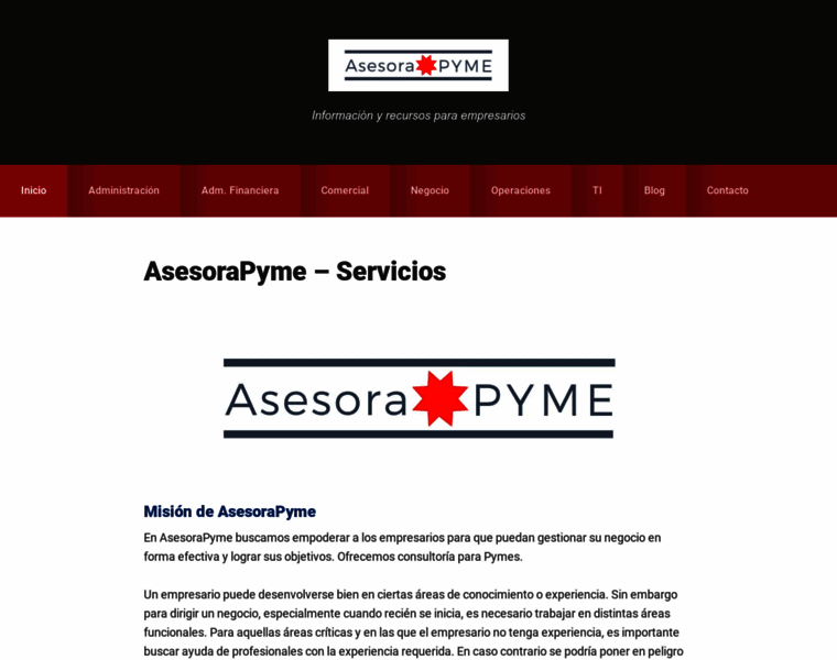 Asesorapyme.org thumbnail