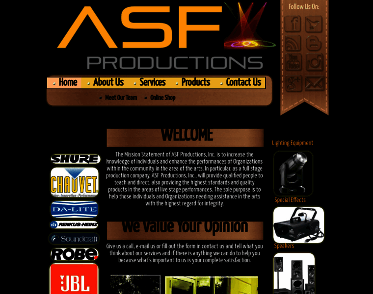 Asfproductions.net thumbnail