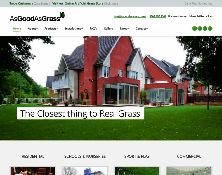 Asgoodasgrass.co.uk thumbnail