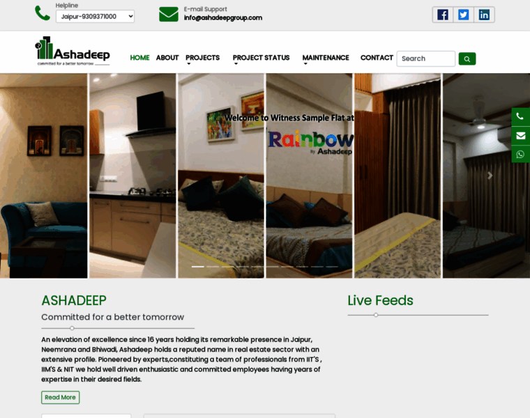 Ashadeepgroup.com thumbnail