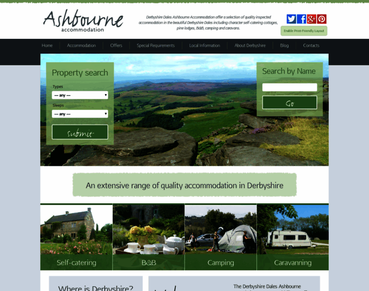 Ashbourne-accommodation.co.uk thumbnail