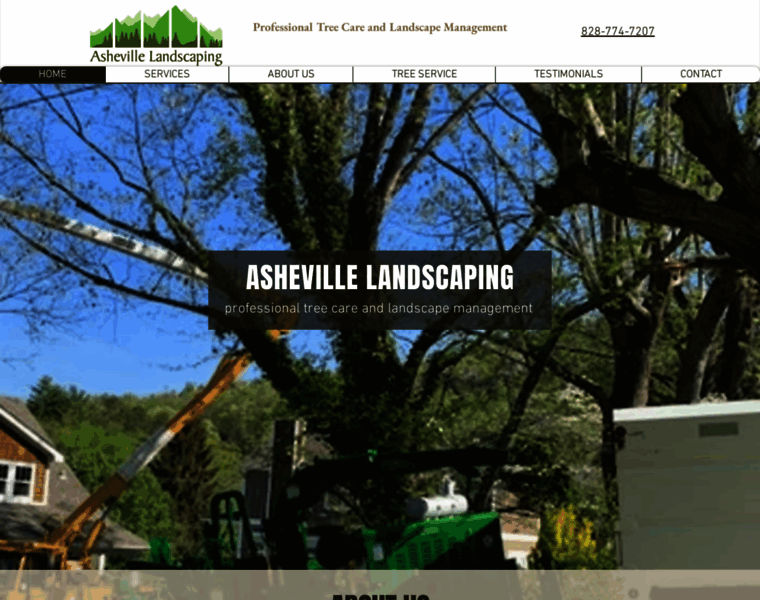Ashevillelandscapingllc.com thumbnail