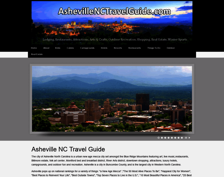 Ashevillenctravelguide.com thumbnail