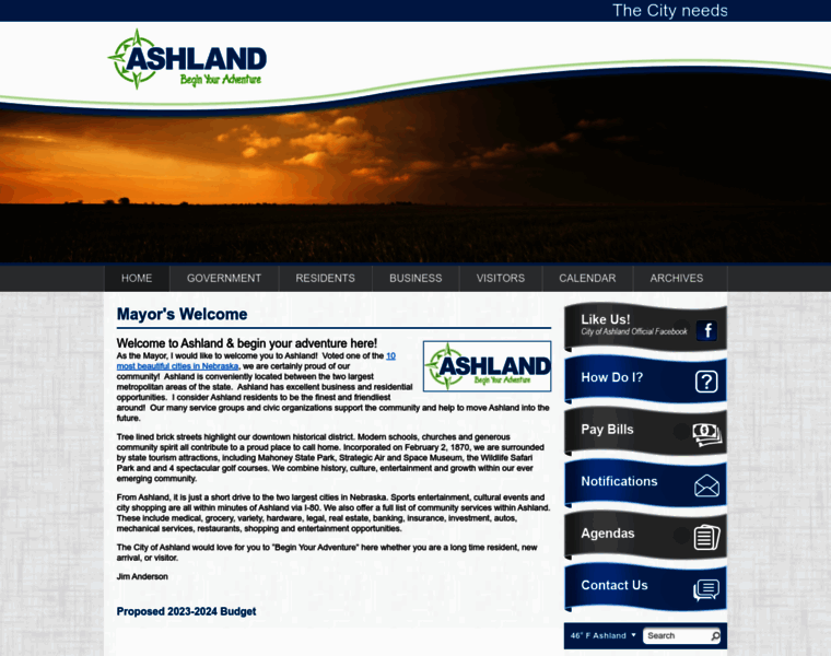 Ashland-ne.com thumbnail