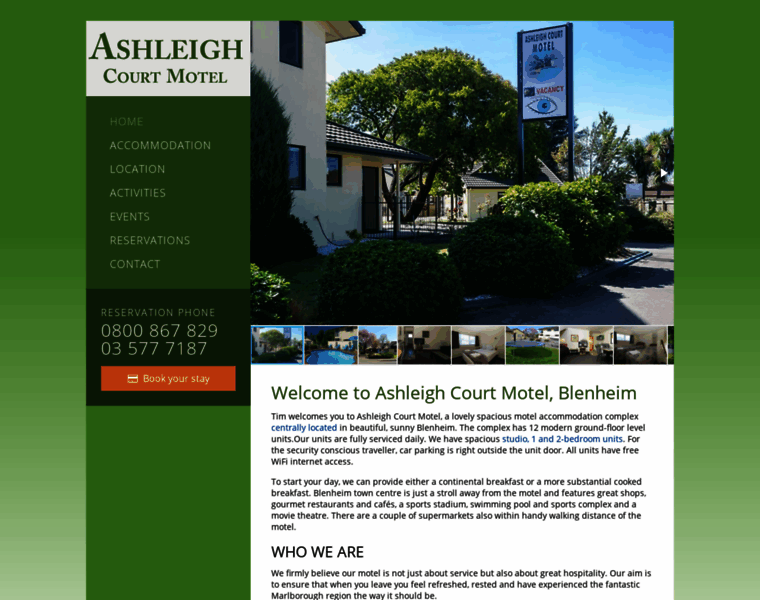 Ashleigh-court-motel.co.nz thumbnail