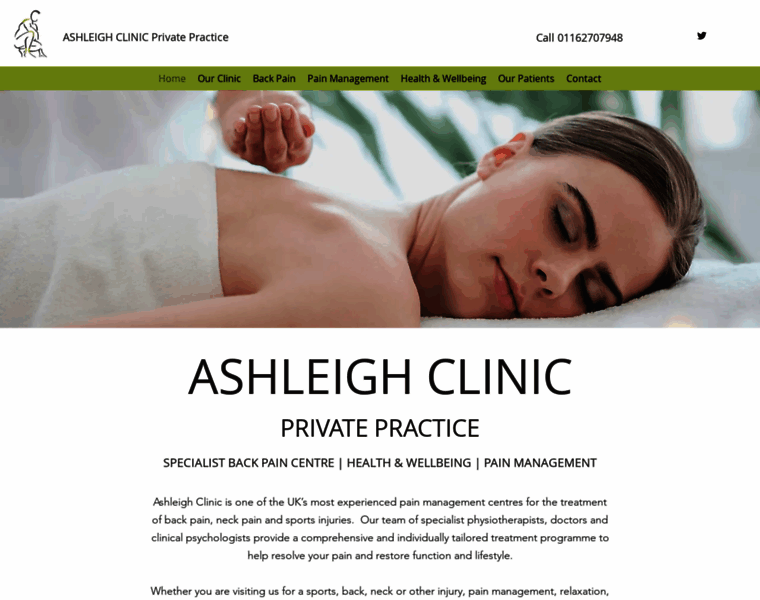 Ashleighclinic.co.uk thumbnail