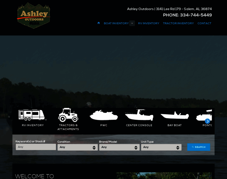 Ashleysboats.com thumbnail