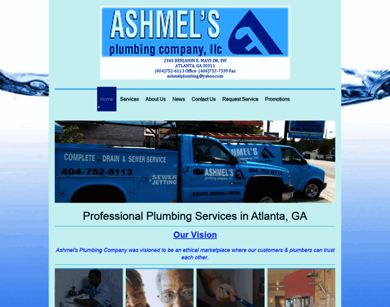 Ashmelplumbing.com thumbnail