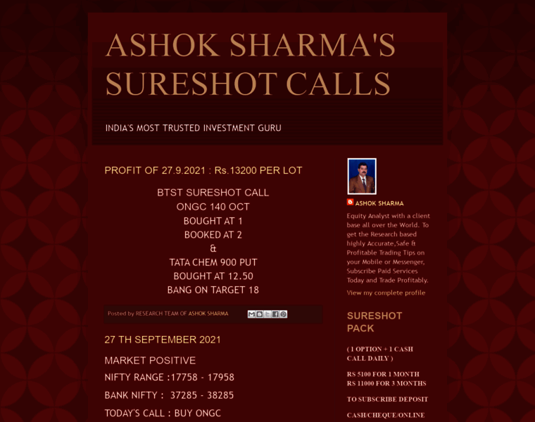 Ashoksharma.in thumbnail