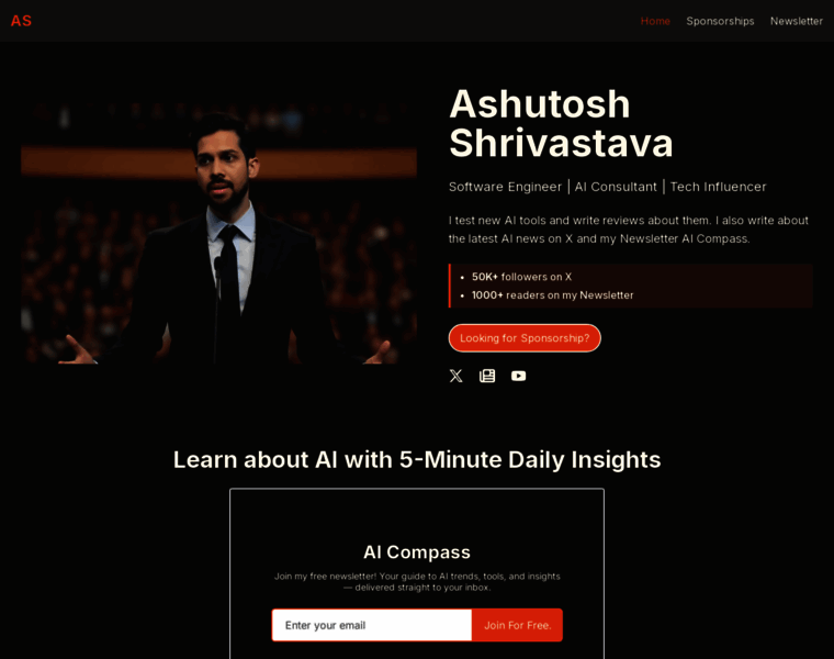 Ashutoshai.com thumbnail