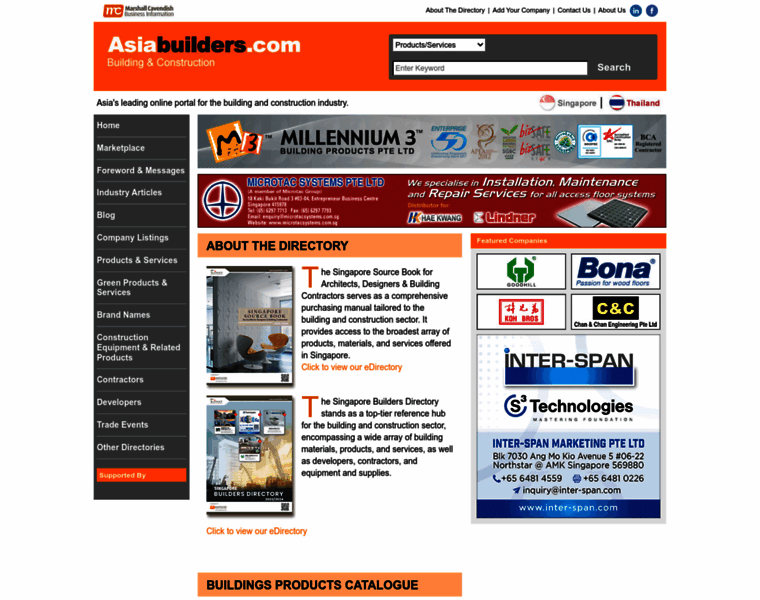 Asiabuilders.com thumbnail