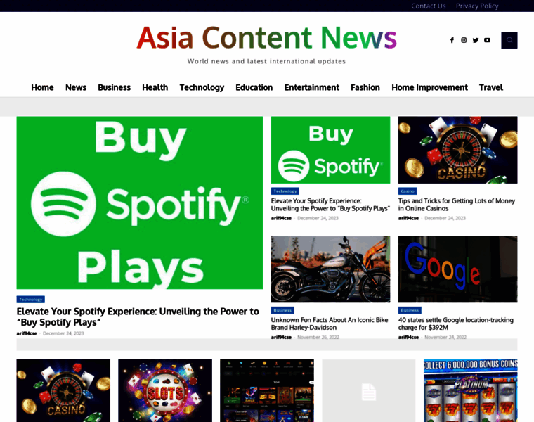 Asiacontentnews.com thumbnail