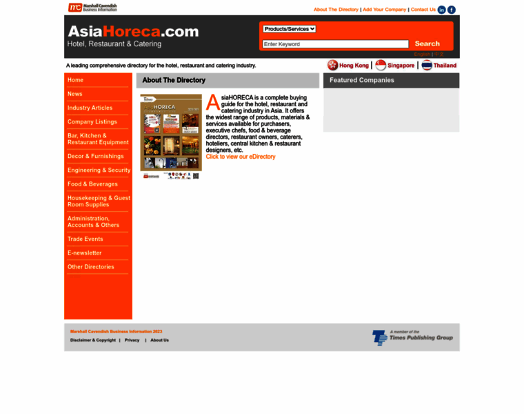Asiahoreca.com thumbnail