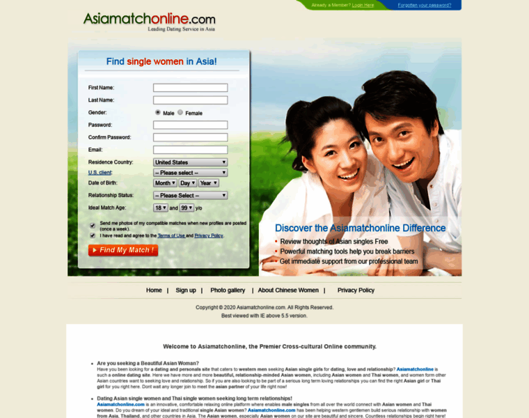 Asiamatchonline.com thumbnail