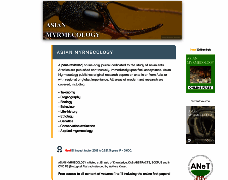 Asian-myrmecology.org thumbnail