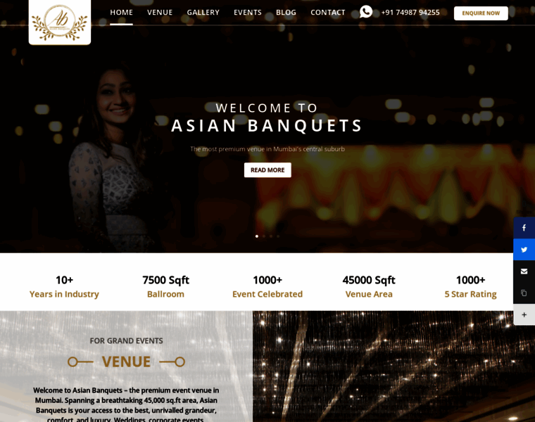 Asianbanquets.in thumbnail