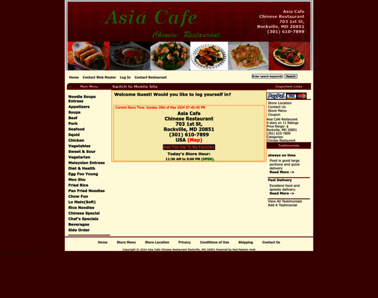 Asiancafefood.com thumbnail