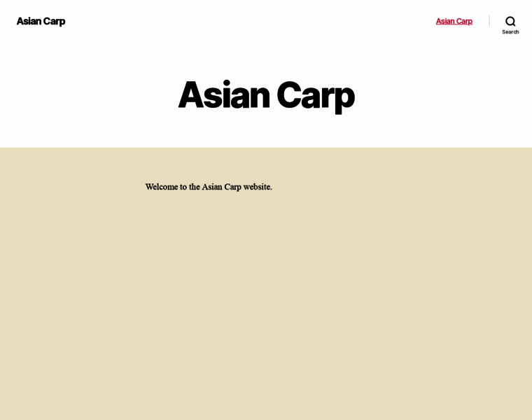 Asiancarp.org thumbnail