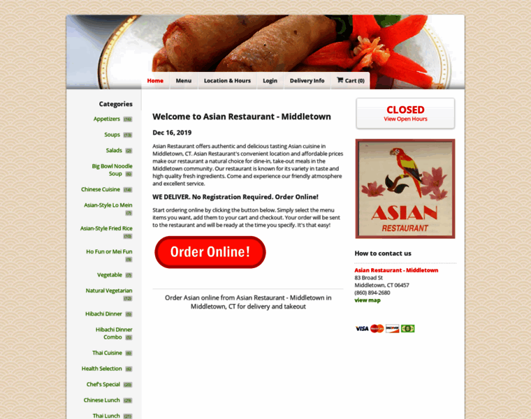 Asianrestaurantct.com thumbnail