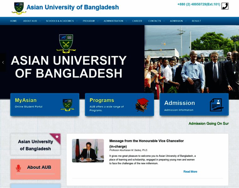 Asianuniversity.info thumbnail