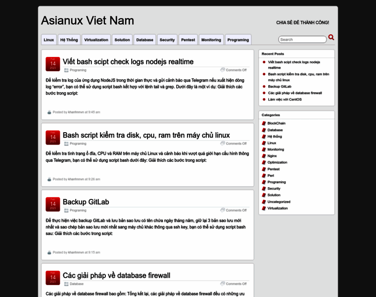 Asianux.org.vn thumbnail