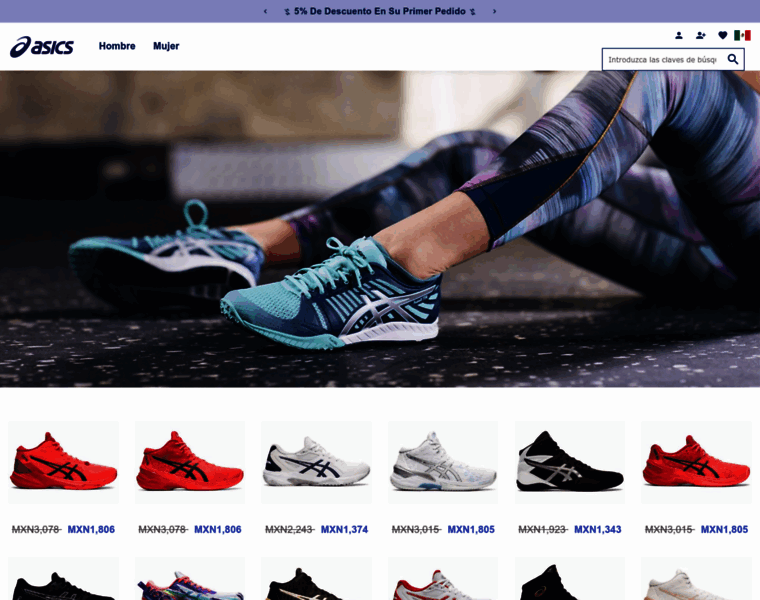 Asicsmexicooutlet.com.mx thumbnail