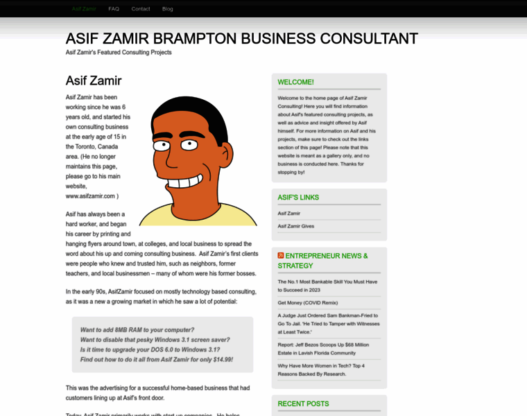 Asifzamirconsulting.com thumbnail