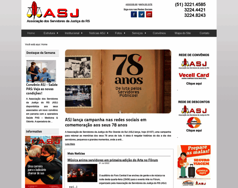 Asjrs.org.br thumbnail