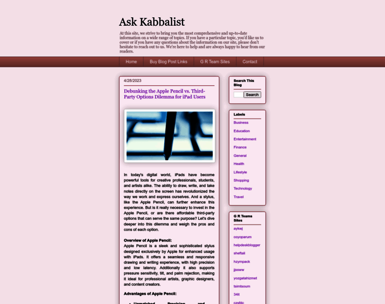 Ask-kabbalist.com thumbnail