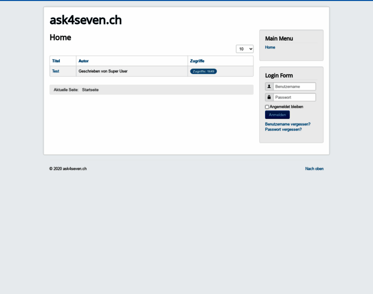 Ask4seven.ch thumbnail
