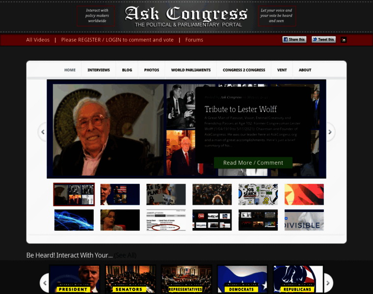 Askcongress.org thumbnail
