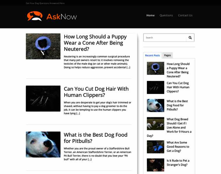 Asknow.org thumbnail