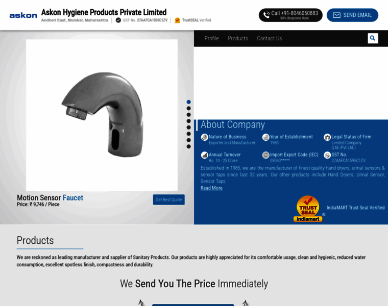 Askonhygiene.co.in thumbnail