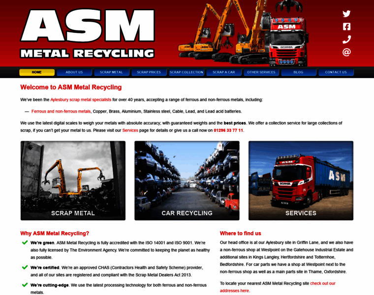 Asm-recycling.co.uk thumbnail