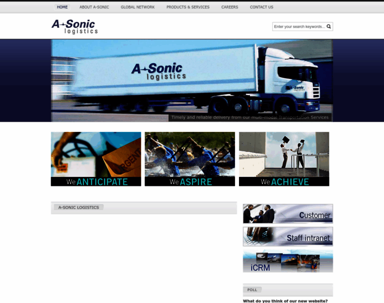 Asonic-logistics.com thumbnail