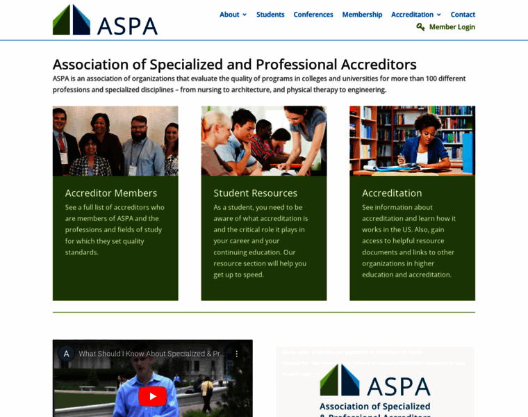 Aspa-usa.org thumbnail