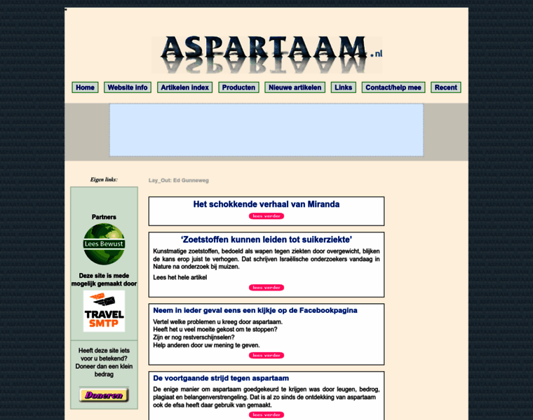 Aspartaam.nl thumbnail